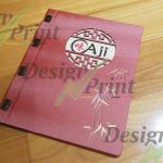 Tailor-made Restaurant Dinner Table Menus Design Printing Sydney