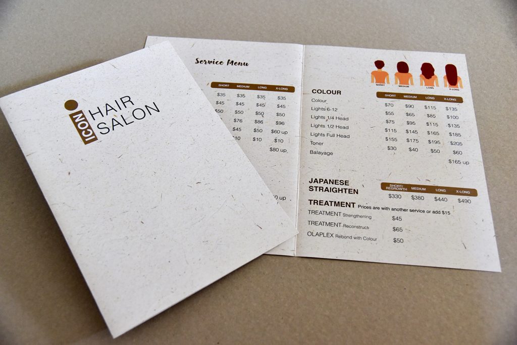 Restaurant Menu Printing and Design Sydney