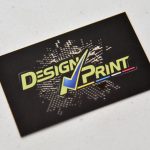 Scodix Business Cards with Velvet Laminate Printing