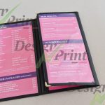 Restaurant Menu Printing and Design Sydney