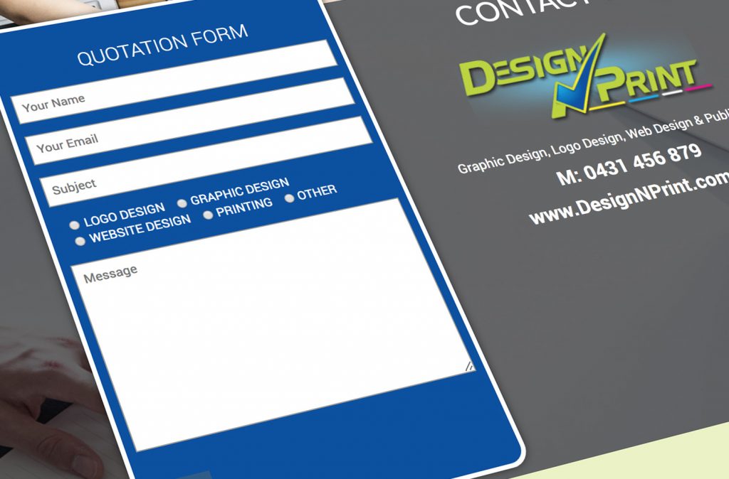 Contact Form Sydney | RESPONSIVE WEB DESIGN