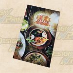 Custom made Hardcover Restaurant Menus