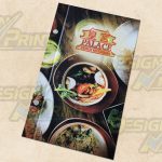 Custom made Hardcover Restaurant Menus Link