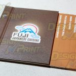 Custom Made Stylish Hardcover Table Menus