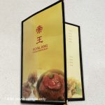 3 Panel Transparent Plastic Restaurant Menus 01