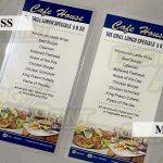 Laminating Pouches Restaurant Menus 02